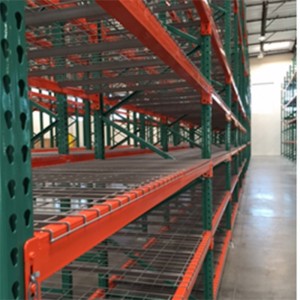 American Standard Teardrop Pallet Rack 2 Inch Pitch