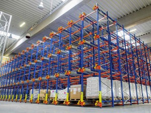 Drive in Drive through Pallet Racking System