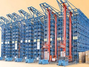 Automated Storage & Retrieval ASRS pallet racking System