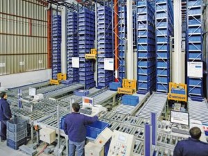 Automated Storage & Retrieval ASRS pallet racking System