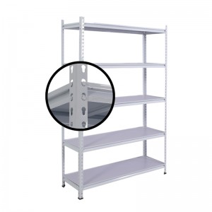 light duty boltless rivet shelves supplied by spieth storage