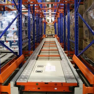 Automatic Radio Shuttle Racking for High Density Warehouse Storage