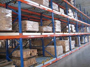 Chinese heavy duty gravity flow pallet racks wholesale online