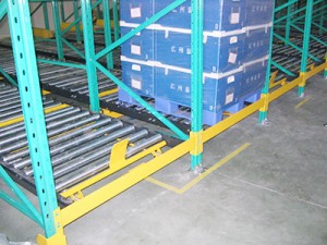 Chinese heavy duty gravity flow pallet racks wholesale online