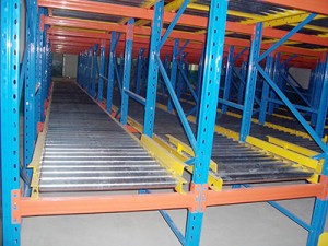 Chinese heavy duty gravity flow pallet racks wholesale online