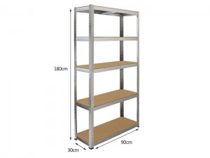 China New Design China Industrial Warehouse Storage Steel Slotted Angle Light Duty Shelving