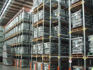 Storage Solutions Drive in Pallet Racking System