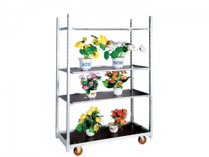 Dutch Flower Trolley With Caster For Greenhouse