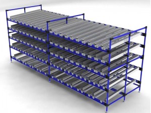 Top Suppliers China Q235 Warehouse Storage Carton Flow Racking for Logistics / Assembly System