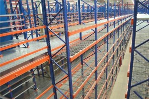 Wire Mesh Decking For Selective Pallet Rack System