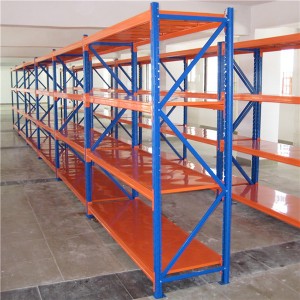 Cheap price long span light duty shelving racks supply