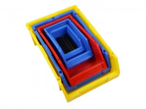 Stackable Plastic Spare Parts Storage Bin