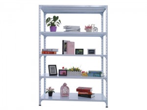 Light Duty Warehouse Storage Steel Slotted Angle Shelving