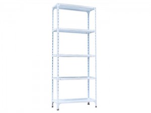 Light Duty Warehouse Storage Steel Slotted Angle Shelving