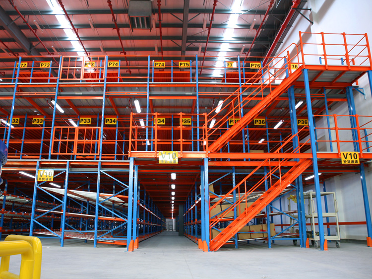 Features of mezzanine floor rack