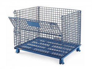 2019 High quality Steel Wire Shelving -
 Warehouse Wire Mesh Storage Cage With Wheels – Spieth