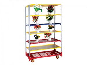 Reasonable price Plastic Storage Boxes Bins With Lids -
 Greenhouse Flower Trolley Cart With Wheels – Spieth